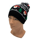 Empire Cove Winter Holiday Christmas Beanie with Yarn Pom Pom Holiday Gifts-Beanies-Empire Cove-Ho Ho Ho-Casaba Shop 15 image