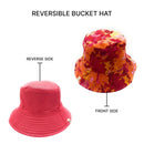 Empire Cove Tie Dye Ice Crumple Bucket Hat Reversible Fisherman Cap Women Men 16 image