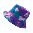 Empire Cove Tie Dye Ice Crumple Bucket Hat Reversible Fisherman Cap Women Men 5 image
