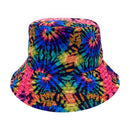 Empire Cove Tie Dye Ice Crumple Bucket Hat Reversible Fisherman Cap Women Men 19 image