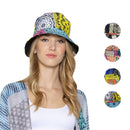 Empire Cove Paisley Bandana Design Bucket Hat Reversible Fisherman Cap Women Men 1 image