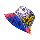 Empire Cove Paisley Bandana Design Bucket Hat Reversible Fisherman Cap Women Men 5 image