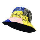 Empire Cove Paisley Bandana Design Bucket Hat Reversible Fisherman Cap Women Men 9 image
