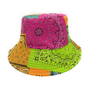Empire Cove Paisley Bandana Design Bucket Hat Reversible Fisherman Cap Women Men 18 image