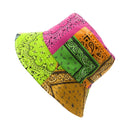Empire Cove Paisley Bandana Design Bucket Hat Reversible Fisherman Cap Women Men 21 image