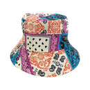 Empire Cove Paisley Bandana Design Bucket Hat Reversible Fisherman Cap Women Men 10 image