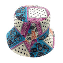 Empire Cove Paisley Bandana Design Bucket Hat Reversible Fisherman Cap Women Men 13 image