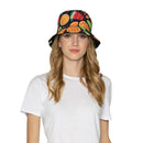 Empire Cove Fruit Print Bucket Hat Reversible Fisherman Cap Women Men Summer 12 image