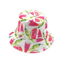Empire Cove Fruit Print Bucket Hat Reversible Fisherman Cap Women Men Summer 21 image