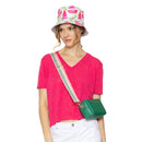 Empire Cove Fruit Print Bucket Hat Reversible Fisherman Cap Women Men Summer 23 image