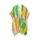 Empire Cove Womens Brush Stroke Print Kimono Shawl Wraps Beach Cover Ups Summer 9 image