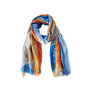 Empire Cove Womens Scarf Scarves Shawl Wraps Brush Stroke Print Sarong Cover Ups 5 image