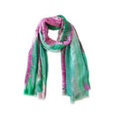 Empire Cove Womens Scarf Scarves Shawl Wraps Brush Stroke Print Sarong Cover Ups 7 image