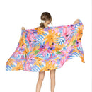 Empire Cove Womens Scarf Scarves Wraps Watercolor Floral Sarong Beach Cover Ups 5 image