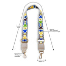 Empire Cove Shoulder Purse Bag Guitar Straps Crossbody Handbag Adjustable 48 image