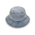Empire Cove Womens Distressed Denim Bucket Hat Fishermans Cotton Blue-Bucket Hat-Empire Cove-Light Denim-Casaba Shop