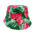 Empire Cove Fruit Print Bucket Hat Reversible Fisherman Cap Women Men Summer