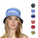 Empire Cove Tie Dye Stripes Bucket Hat Reversible Fisherman Cap Women Men Summer 1 image