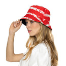 Empire Cove Tie Dye Stripes Bucket Hat Reversible Fisherman Cap Women Men Summer 20 image
