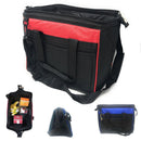 Large Cooler Lunch Box Bag Wide Mouth Straps Picnic Beer Drink Water 14inch-Serve The Flag 16 image