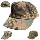 Cotton Twill Camouflage Camo 5 Panel Baseball Hats Caps Hunting Fishing Woodland-Serve The Flag 2 image