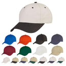 Light Weight Brushed Cotton 6 Panel Low Crown Baseball Polo Caps Hats-Serve The Flag 27 image