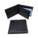 Empire Cove VIP Classic Genuine Leather Slim Bifold Wallets Side Flip ID Compartment-Wallets-Empire Cove-Black-Casaba Shop 1 image