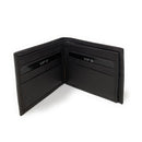 Empire Cove VIP Classic Genuine Leather Slim Bifold Wallets Side Flip ID Compartment-Wallets-Empire Cove-Black-Casaba Shop 7 image