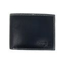 Empire Cove VIP Classic Genuine Leather Slim Bifold Wallets Side Flip ID-Wallets-Empire Cove-Black-Casaba Shop 5 image