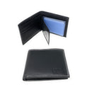 Empire Cove VIP Classic Genuine Leather Slim Bifold Wallets Side Flip ID-Wallets-Empire Cove-Black-Casaba Shop 1 image
