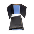 Empire Cove VIP Classic Genuine Leather Slim Trifold Wallets Cash Card ID Slots-Wallets-Empire Cove-Black-Casaba Shop 2 image