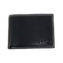 Empire Cove VIP Classic Genuine Leather Slim Bifold Wallets Inside Flip Up ID-Wallets-Empire Cove-Black-Casaba Shop 6 image
