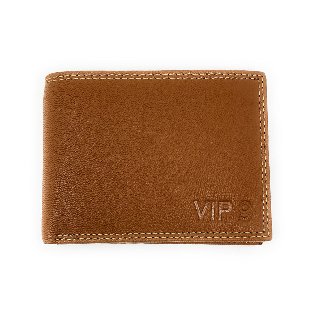 Wallet Vip Collection Empire Cove VIP Classic Genuine Leather Slim Bifold Wallets Inside Fli