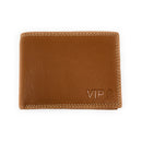 Empire Cove VIP Classic Genuine Leather Slim Bifold Wallets Inside Flip Up ID-Wallets-Empire Cove-Black-Casaba Shop 12 image