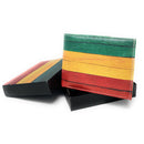 Jamaican Rasta Trifold Wallets In Gift Box Mens Womens Kids-UNCATEGORIZED-Empire Cove-WOOD GRAIN RASTA-Casaba Shop 2 image