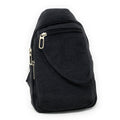 Empire Cove Canvas Cotton Crossbody Sling Bag Backpack Chest Shoulder Bag
