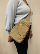 Empire Cove Canvas Cotton Crossbody Sling Bag Backpack Chest Shoulder Bag 13 image