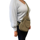 Empire Cove Canvas Cotton Crossbody Sling Bag Backpack Chest Shoulder Bag 17 image