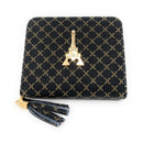 Empire Cove Stylish Printed Bifold Wallets for Women Ladies Teens Card Holder-UNCATEGORIZED-Empire Cove-Black-Casaba Shop 1 image