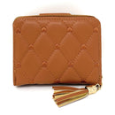 Empire Cove Womens Bifold Quilted Heart Rhinestone Wallets Ladies Teens-UNCATEGORIZED-Empire Cove-Black-Casaba Shop 8 image