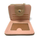 Empire Cove Womens Bifold Quilted Heart Rhinestone Wallets Ladies Teens-UNCATEGORIZED-Empire Cove-Black-Casaba Shop 18 image