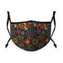 Casaba Fashion Face Masks Cotton Poly Adjustable Washable Reusable Double Layer Filter Pocket-Serve The Flag 13 image