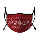 Casaba Face Masks Adult Kids Sizes Fun Cute Holiday Christmas Cotton Poly Adjustable Washable Reusable-Serve The Flag 6 image