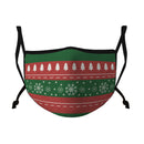 Casaba Face Masks Adult Kids Sizes Fun Cute Holiday Christmas Cotton Poly Adjustable Washable Reusable-Serve The Flag 10 image