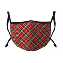 Casaba Fashion Face Masks Cotton Poly Adjustable Washable Reusable Double Layer Filter Pocket-Serve The Flag 16 image