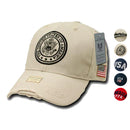 Patriotic USA Flag 1776 America Vintage Feel Distressed Baseball Dad Caps Hats-Serve The Flag 1 image