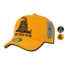 1 Dozen Gadsden Flag Don'T Tread On Me Snake Tea Party Baseball Caps Wholesale Lots!-Serve The Flag 1 image