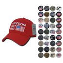 1 Dozen American Flag United We Stand Gadsen Washed Cotton Caps Hats Wholesale Lots-Serve The Flag 1 image