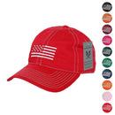 Rapid Dominance USA Flag Embroidered Patriotic Relaxed Baseball Caps Hats Unisex-Serve The Flag 1 image