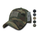 1 Dozen USA Flag Freedom United Patriotic Trucker Cotton Baseball Caps Wholesale Lots!-Serve The Flag 1 image